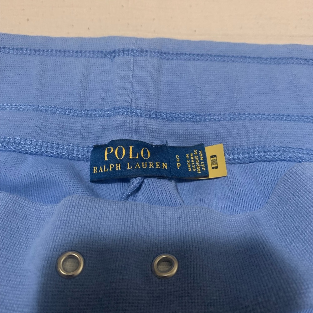 Ralph Lauren Kids Sky Blue unisex Sweatpants Size S - Picture 7 of 11